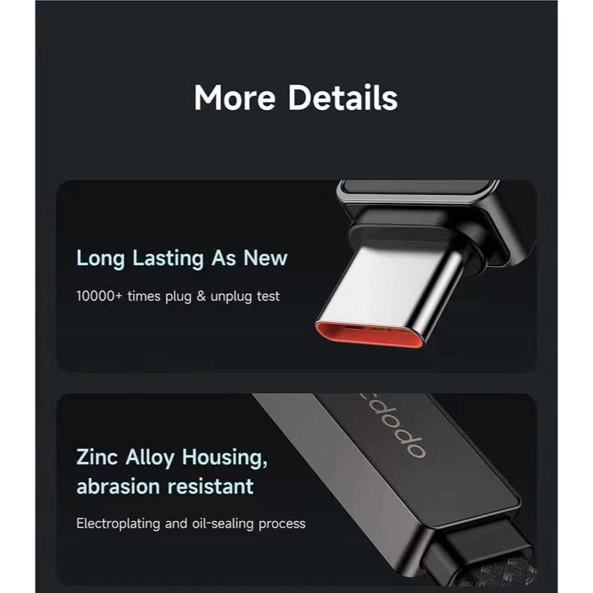Mcdodo 447 Rhythm Type C to Type C 100W E-mark PD Fast Charging Speed Cable LED Display Charger Cable Mcdodo 447 Rhythm Type C to Type C 100W E-mark PD Fast Charging Speed Cable LED Display Charger Cable